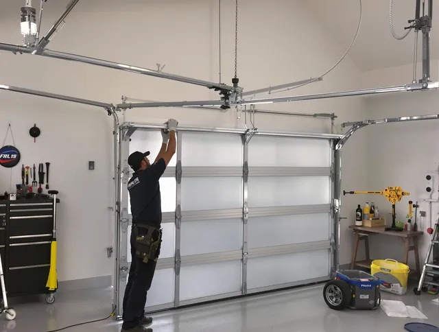 Riverview Garage Door Repair certified team performing precision garage door installation in Riverview