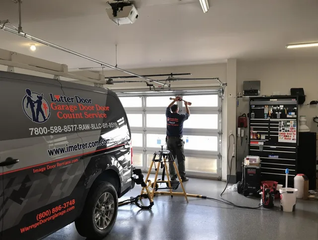 Riverview Garage Door Repair team performing same-day garage door repair in Riverview